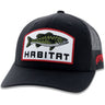 Habitat - Youth 6-Panel Trucker Cap With Rectangle Patch
