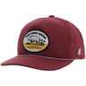 Hooey - Mens 5-Panel Trucker Cap With Multi Color Oval Patch