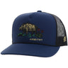Hooey - Mens 5-Panel Trucker Cap With Multi Color Logo