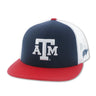 Hooey - Mens 5-Panel Cap Flat Bill With A&M Logo