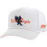Hooey - Mens Auburn Tigers 5-Panel Trucker Cap With War Eagle Embroidery