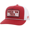 Hooey - Mens Texas Tech 5-Panel Trucker Cap With Rectangle Patch