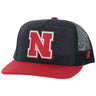 Hooey - Mens Nebraska 5-Panel Trucker Cap With N Embroidery