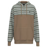 Hooey - Youth Jimmy Hoodie With Multi Color Stripe Across Chest Sleeves And Hood & Internal Phone Pocket
