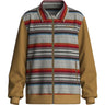 Hooey - Mens Hybrid Bomber Jacket Serape Pattern Body With Sleeves