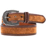 Roughy - Mens Boseman 1.75-1.5 Tapered Roughout Leather Belt With Double Welt Edge