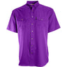 Hooey - Mens Sol Petunia Short Sleeve Pearl Snap Shirt With Lens Cleaner