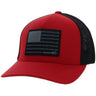 Hooey - Mens Liberty Roper 5-Panel Flexfit Cap With Flag Patch
