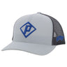 Hooey - Mens Pearl Denim 5-Panel Trucker Cap With Pearl Patch