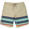 Hooey - Youth The Shaka Classic Board Shorts With Multi Color Stripes