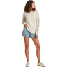 Life Is Good - Womens Mushroom Garden Long Sleeve Slub Easy Fit T-Shirt