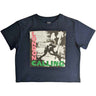 The Clash - Womens London Calling Crop Top