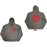 Blur - Unisex Circle Logo Zipped Hoodie