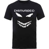 Disturbed - Unisex Scary Face Candle T-Shirt