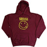Nirvana - Unisex Yellow Smiley Pullover Hoodie