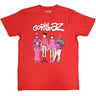 Gorillaz - Unisex Cracker Island Standing Group T-Shirt