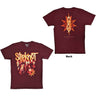 Slipknot - Unisex The End So Far Group Photo Tribal S Nonogram T-Shirt