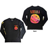 Nirvana - Unisex Gradient Happy Face Long Sleeve T-Shirt