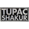 Tupac - Unisex Text Logo Standard Patch