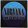 Nirvana - Unisex Nevermind Wavy Logo Standard Patch