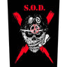Stormtroopers of Death - Unisex Scrawled Lightning Back Patch