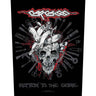 Carcass - Unisex Rotten To The Gore Back Patch