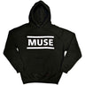 Muse - Unisex White Logo Pullover Hoodie