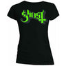 Ghost - Womens Green/Grey Keyline Logo T-Shirt