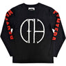 Pantera - Unisex Frayed Logo Long Sleeve T-Shirt