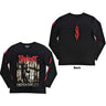 Slipknot - Unisex Skeleton Flag Long Sleeve T-Shirt