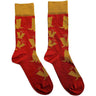 Madness - Unisex Crown & M Pattern Ankle Socks