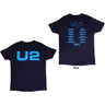 U2 - Unisex Logo E+I 2018 Tour Dates T-Shirt
