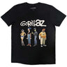 Gorillaz - Unisex Spray Logo Group T-Shirt
