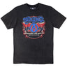Aerosmith - Unisex Stone Wash Rainbow Spade T-Shirt