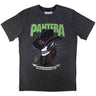 Pantera - Unisex Stone Wash Skeleton Cowboy T-Shirt