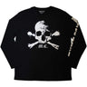 Motley Crue - Unisex Orbit Skull Long Sleeve T-Shirt