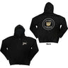 Tupac - Unisex Crown Seal Zipped Hoodie