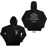 The Rolling Stones - Unisex Hackney Diamonds Tracklist Zipped Hoodie