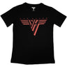 Van Halen - Womens Classic Red Logo T-Shirt