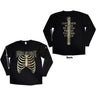 Cradle Of Filth - Unisex Skeleton Long Sleeve T-Shirt