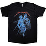 Metallica - Unisex Blue Justice T-Shirt