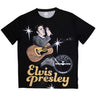 Sun Records - Unisex Sublimation Elvis Mic T-Shirt
