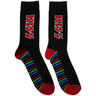 Kiss - Unisex Red Logo & Stripes Ankle Socks
