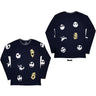 The Nightmare Before Christmas - Unisex Long Sleeve Character Heads T-Shirt