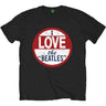 The Beatles - Unisex I Love The Beatles T-Shirt