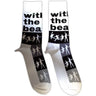 The Beatles - Unisex With Silhouette Stripes Ankle Socks