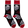 Iron Maiden - Unisex Eddie Skulls Ankle Socks