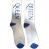 Queen - Unisex Blue Logo Terry Socks