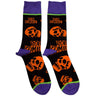 Rob Zombie - Unisex Orange Skulls Ankle Socks