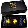 Nirvana - Unisex Smile Stripes Ankle Socks Set